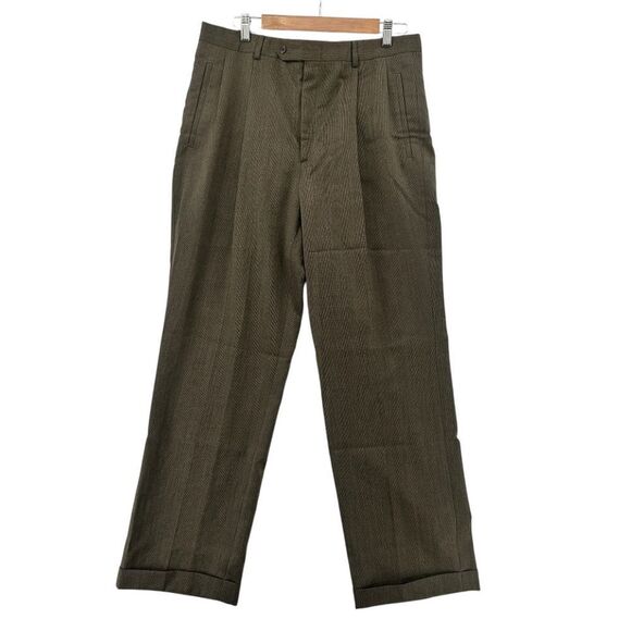 ~J. Ferrar Men's Wool Blend Trousers NWT 36x32